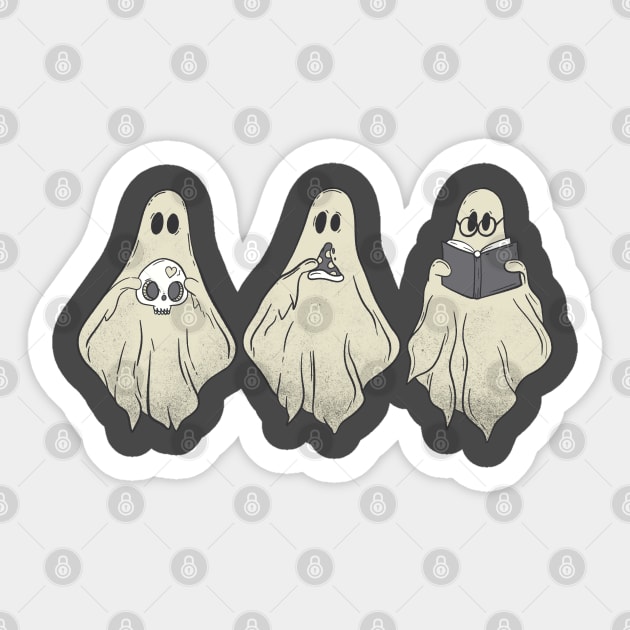 Ghosts Sticker by Jess Adams